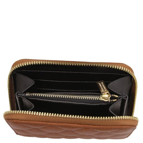 Teti - Exclusive zip around soft leather wallet